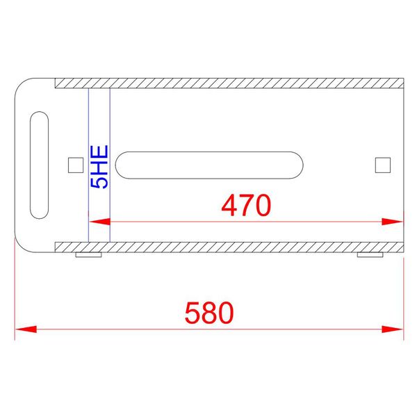 Thon Multiflex 5U Modulrack 45