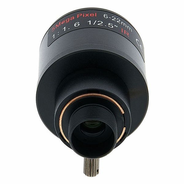 Marshall Electronics CV-0622-5MP HD Lens M12