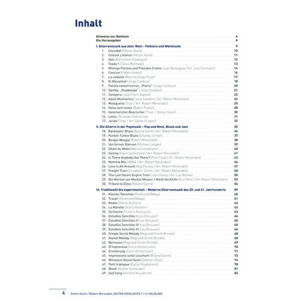 Helbling Verlag Guitar Highlights 1