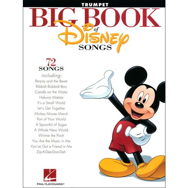 Hal Leonard Big Book Of Disney Trumpet