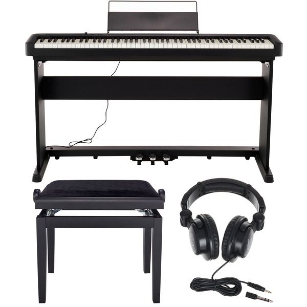 Casio CDP-S160 BK Deluxe Bundle