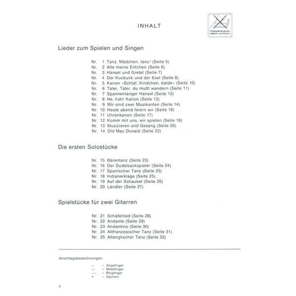 Ricordi Mein Gitarrenspielbuch