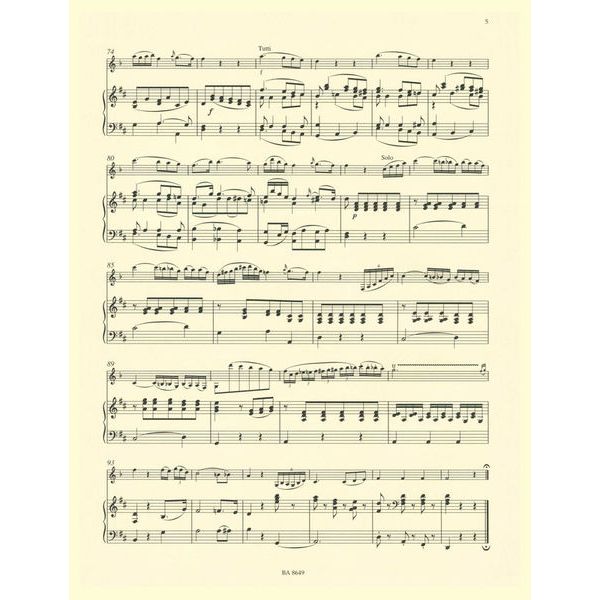 Brenreiter Mozart Adagio KV 622