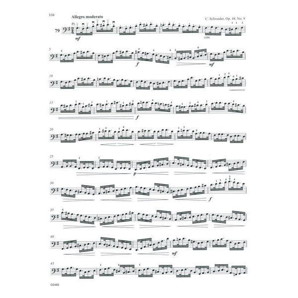 Carl Fischer 170 Foundation Studies 1 Cello