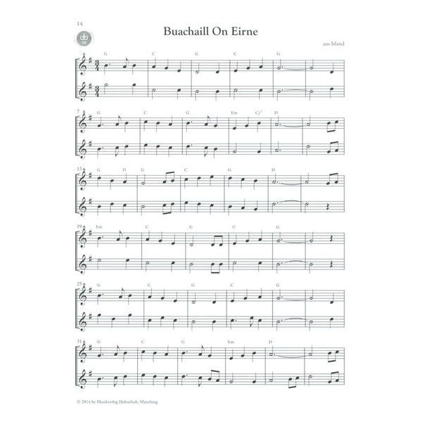 Holzschuh Verlag Flötentöne Nette Duette