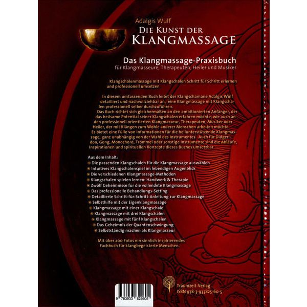 Traumzeit Verlag Die Kunst der Klangmassage