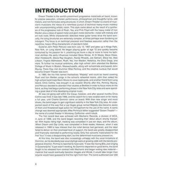 Hal Leonard Dream Theater Signature