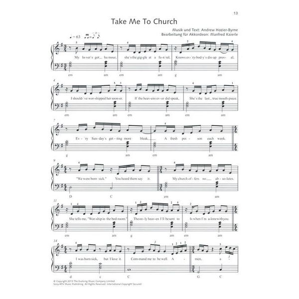 Schott Pop For Accordion 1