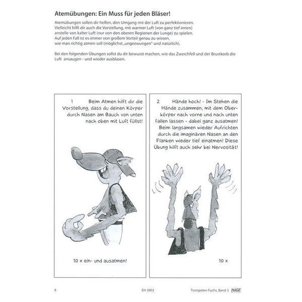 Hage Musikverlag Trompeten Fuchs 3