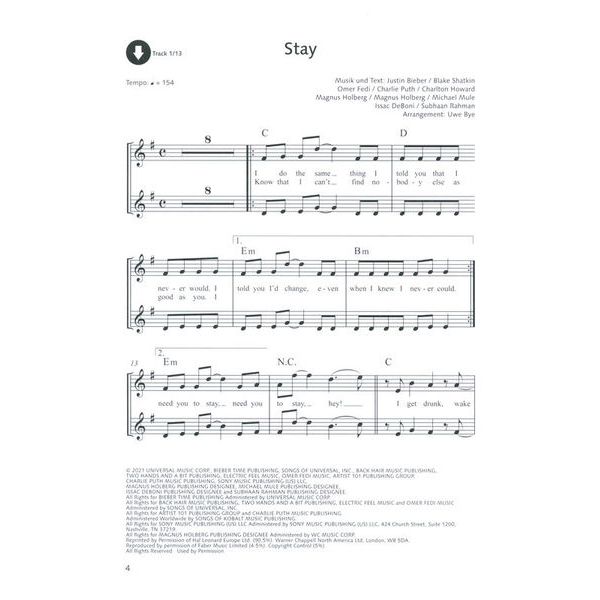 Schott Megastarke Popsongs 18