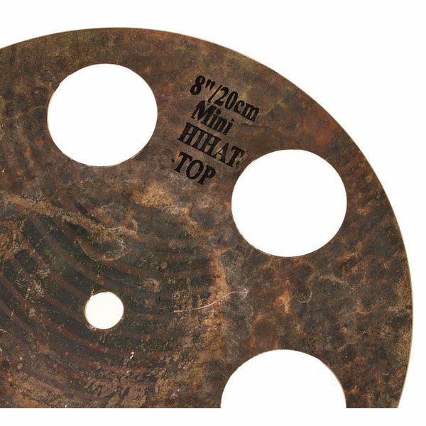 Zultan 8" Raw Mini Hi-Hat
