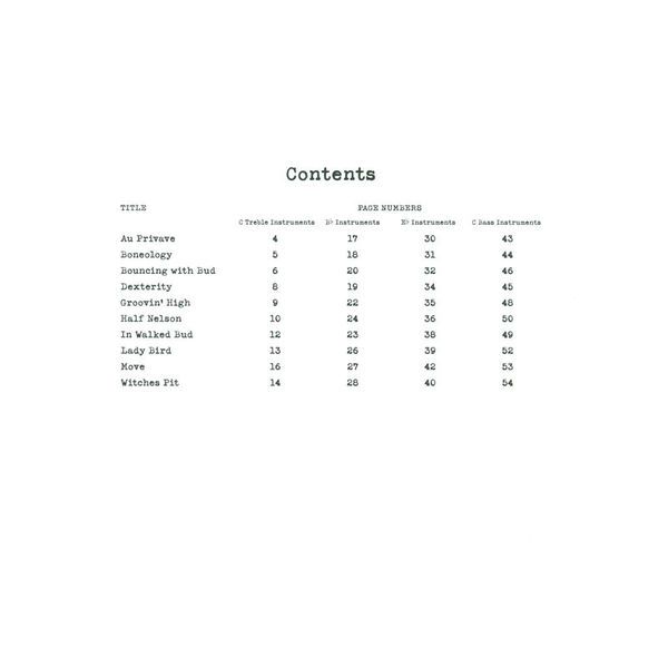Hal Leonard Bebop Era Play-Along