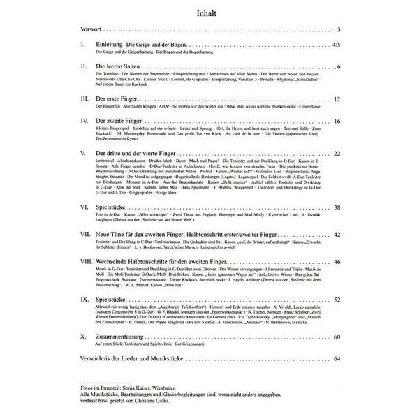 Edition Peters Geige Spielen 1