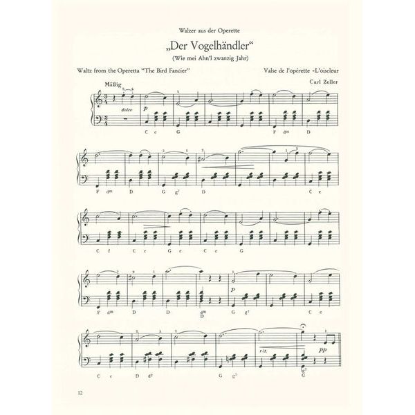 Hohner Groe Walzerbuch Accordion