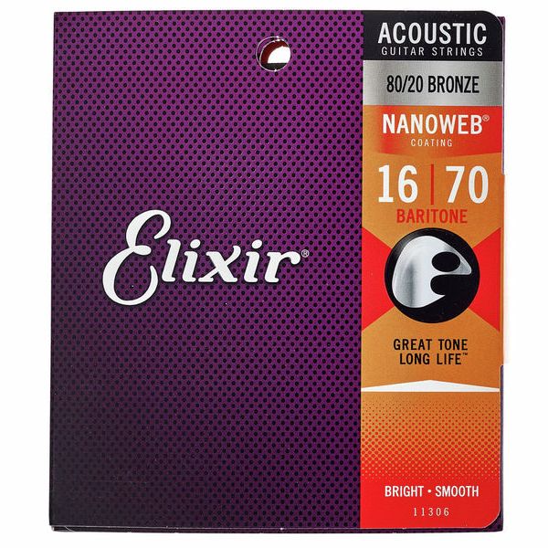 Elixir Nanoweb Baritone Acoustic