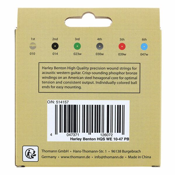 Harley Benton HQS WE 10-47 PB