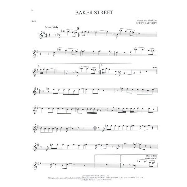 Hal Leonard 50 Songs You Should Sax.