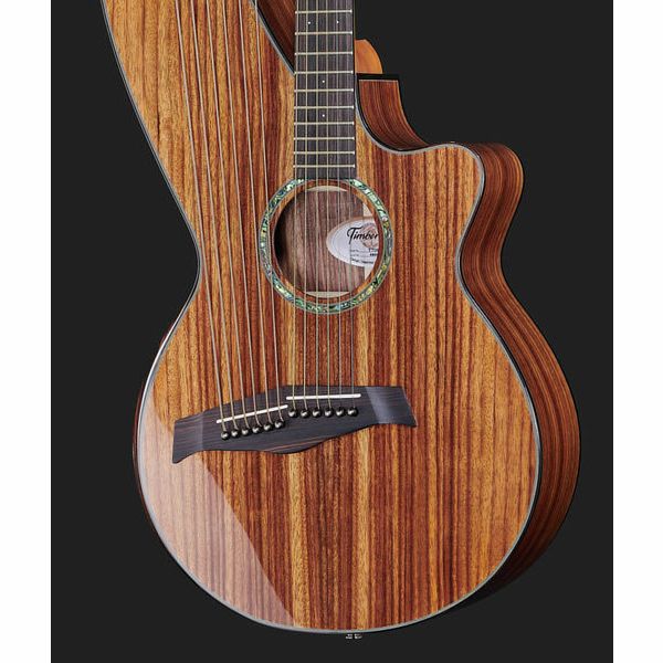 Timberline Guitars T70HGc-e Harp Guitar