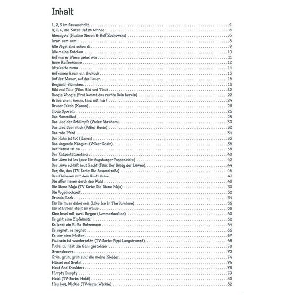 Bosworth 100 Kinderlieder Blockflöte