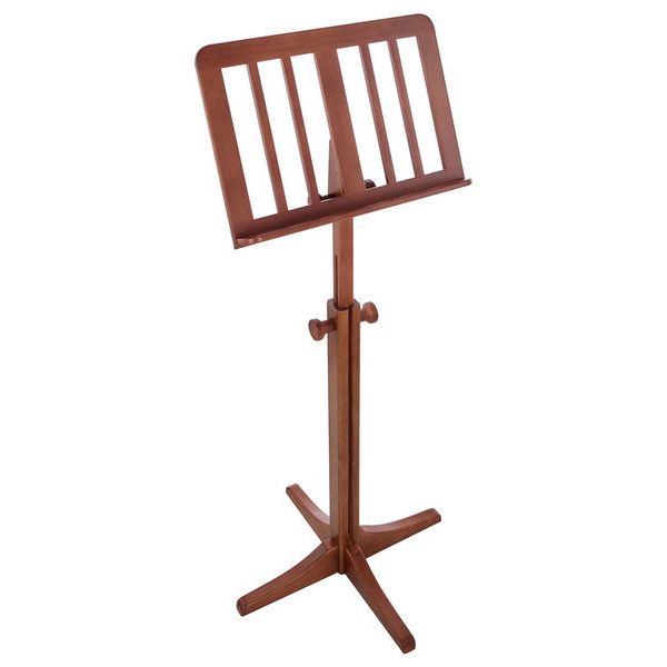K&M 116/1 Wooden MusicStand Walnut