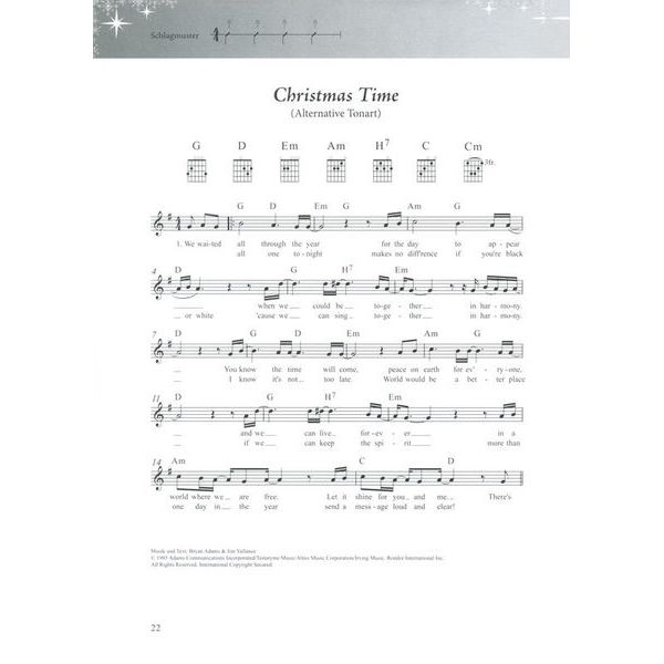 Schott Weihnachtslieder Gitarre XXL