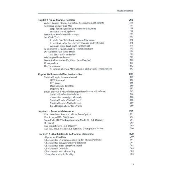 GC Carstensen Verlag Aufnehmen wie die Profis