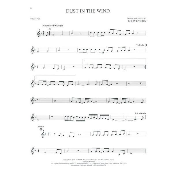 Hal Leonard 101 Popular Songs Trumpet