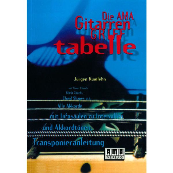 AMA Verlag Gitarrengrifftabelle