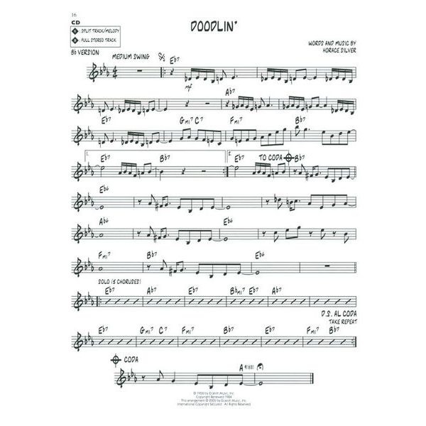 Hal Leonard Jazz Play-Along Horace Silver