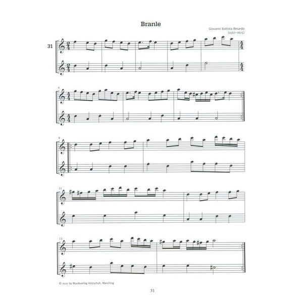 Holzschuh Verlag Schule for Altblockflöte 2