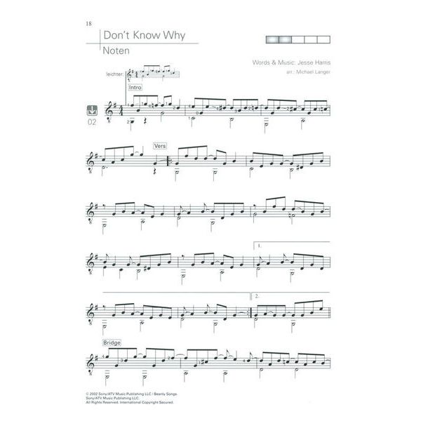 Edition Dux Acoustic Pop Guitar Solos 1