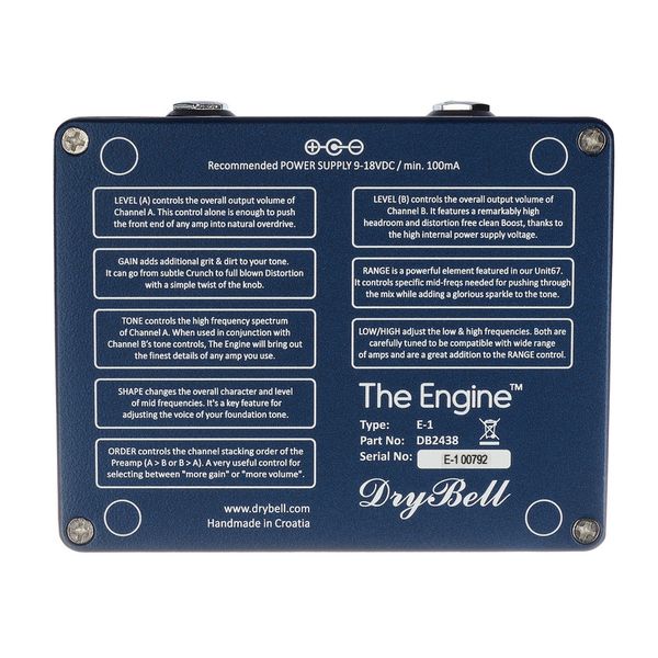 DryBell The Engine Preamp