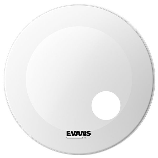 Evans 22" EQ3 Reso BD Coated White