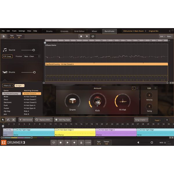 Toontrack EZdrummer 3 Midi Edition