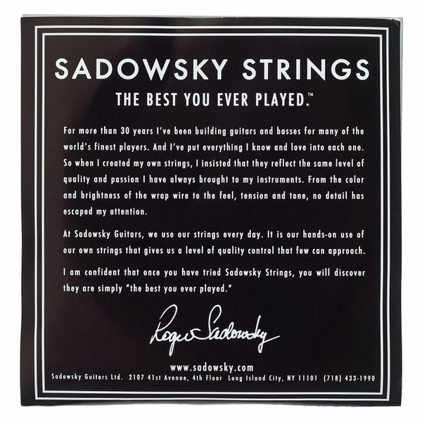 Sadowsky Black Label SBN 40-125