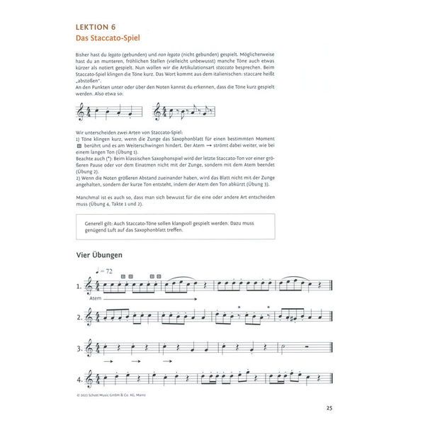 Schott Saxophonschule 2