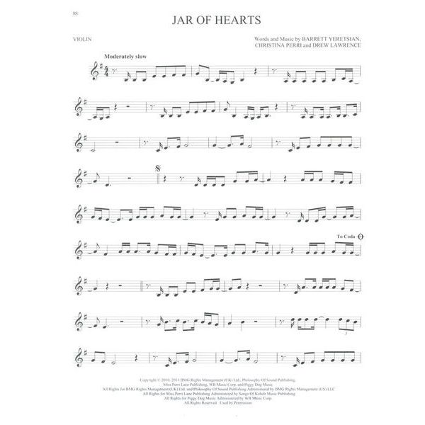 Hal Leonard 101 Hit Songs For Violin