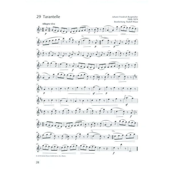 Schott Fröhliche Klarinette Spiel 3