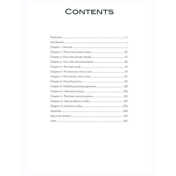 Hal Leonard Jazz Theory & Workbook
