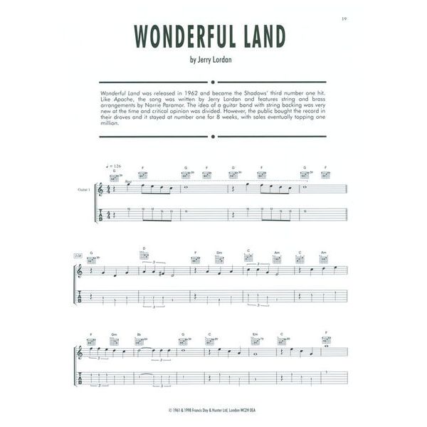 Faber Music The Shadows