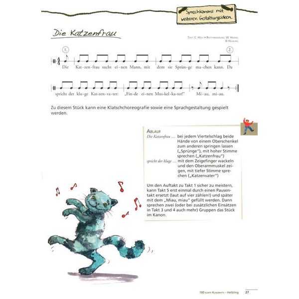 Helbling Verlag 100 bunte Kanonhits