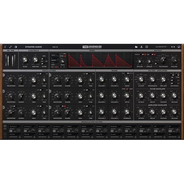 Synapse Audio The Legend HZ