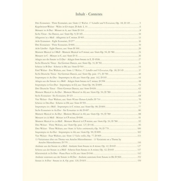 Edition Peters Schubert Meisterwerke