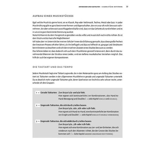 Cora Krötz Handpan spielend lernen