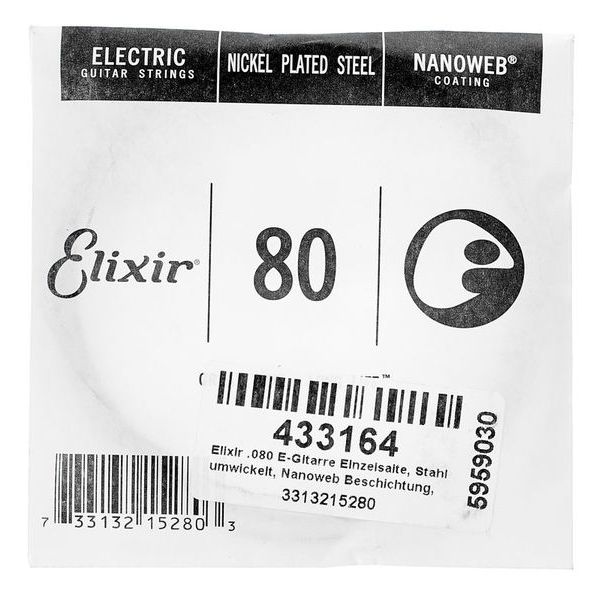 Elixir .080 Electric Guitar String
