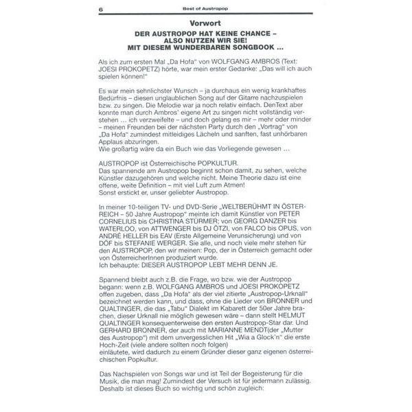 Bosworth Best of Austropop