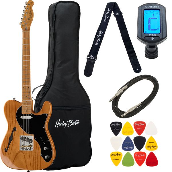 Harley Benton TE-69TL Hot Rod NT Roas Bundle