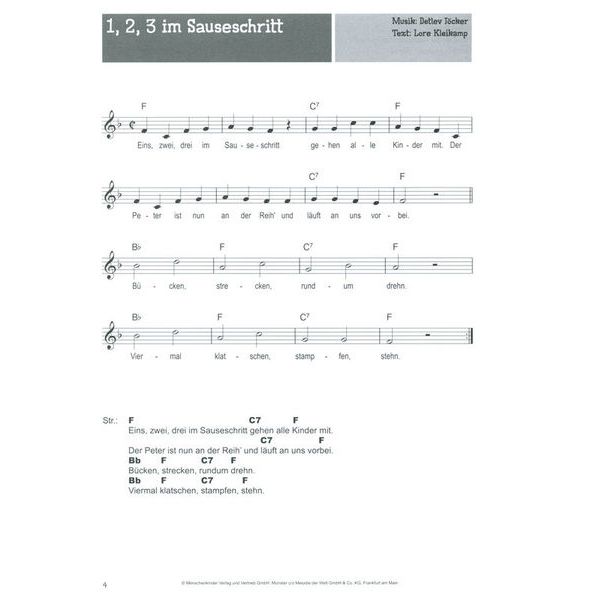 Bosworth 100 Kinderlieder Blockflöte