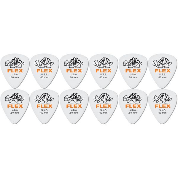 Dunlop Tortex Flex Picks 0,60 12