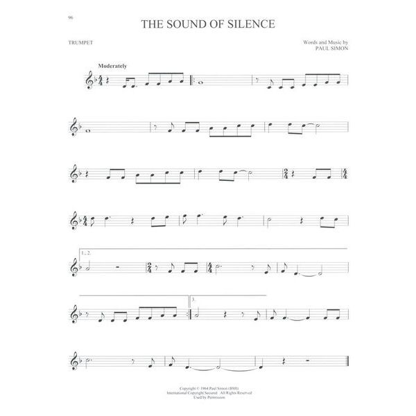 Hal Leonard 101 Popular Songs Trumpet